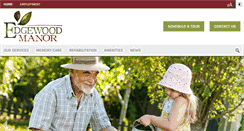 Desktop Screenshot of edgewoodmanornursing.com